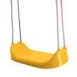 Снимка 1/2 -Детска плоска люлка, пластмасова, жълта METALCAR