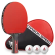 Снимка 1/6 -Комплект ракета за тенис на маса с калъф и 3 топчета – JOOLA CARBON SPEED