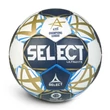 Снимка 2/4 -Състезателна хандбална топка Select Ultimate EHF Шампионска лига V25 синьо/бяло размер 2