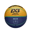 Снимка 2/2 -Юношеска тренировъчна баскетболна топка 3x3, за открито/закрито - WILSON FIBA 3X3 JUNIOR BALL
