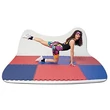 Снимка 1/6 -Пъзел татами спортна постелка 100x100x2 см LEE червено-синя – S-Sport