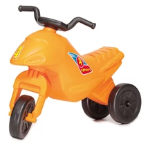 Супер мотоциклет 4, светлооранжев, малък мотор