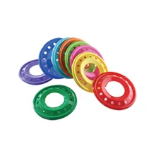 Хвърлящ диск (фризби), с отвори, 24 см D-TOYS