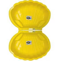 Пластмасов пясъчник, жълт (1 комплект / 2 бр.)