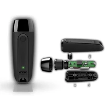 Черен акумулаторен електронен свирка с каишка за китка - FOX40 ELECTRONIC 2.0 BLACK