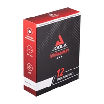 Комплект топчета за пинг-понг, 12 бр. (бели) JOOLA TOURNAMENT 40+