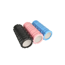 SMR Черен масажен ролер S-SPORT COLOUR, 33 см