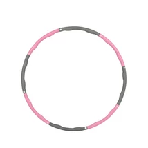 S-SPORT Масажен хулахоп / гимнастически обръч, 100 см РОЗОВ