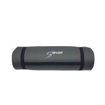 S-SPORT постелка за йога / фитнес постелка, екстра дебела, сива