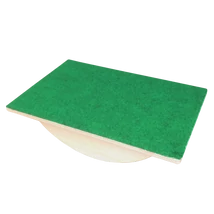 Накланяща се дъска (балансова дъска) зелена START SPORT MIDI