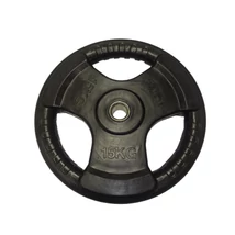 Диск за тежести, 31 мм, гумиран, 15 кг S-SPORT