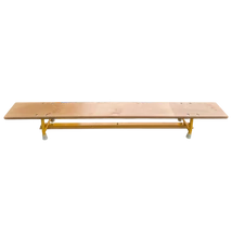 Гимнастическа пейка с метални крака, 2 м S-SPORT CLASSIC