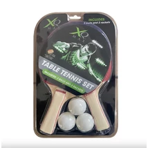 Комплект хилки за пинг-понг с 3 топчета XQ MAX