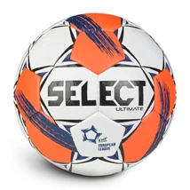 Състезателна хандбална топка Select Ultimate EHF Шампионска лига V25 бяло/червено размер 2