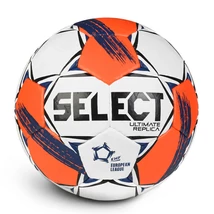 Хандбална топка Select Ultimate EHF Шампионска лига Replica V25 бял/червен размер 0