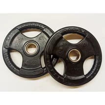 Гумиран диск за щанга, 51 мм – 2x10 кг S-SPORT