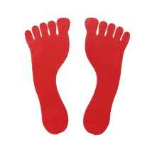 Гумена подова маркировка, червен крак - TREMBLAY