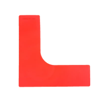 Гумен подов маркер, червен ЪГЪЛ - TREMBLAY