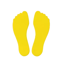 Гумен подов маркер, жълто стъпало - TREMBLAY