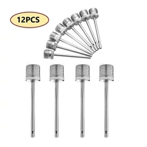Комплект вентилни игли, 12 бр., с дебела резба