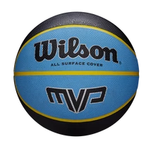 Гумена баскетболна топка, размер 7, за открито/закрито - WILSON MVP 295 BLUE