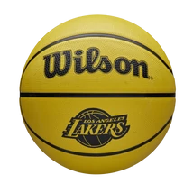 Баскетболна топка за открито, размер 5 - WILSON NBA TEAM TRIBUTE SOLID - LOS ANGELES LAKERS