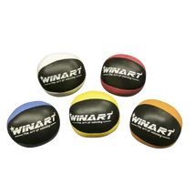 Кожена хвърляща топка (топка за хвърляне), 4-сегментна (стук-топка) WINART