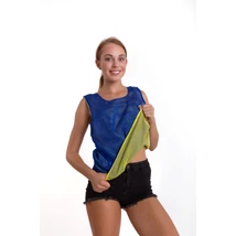 Маркиращ елек, двулицев, синьо-жълт – размер S VINEX