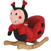 Плюшена пееща бебешка люлееща се калинка TIME LEADER