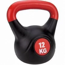 Гиря с дръжка - Kettlebell, пластмасова, 12 кг S-SPORT