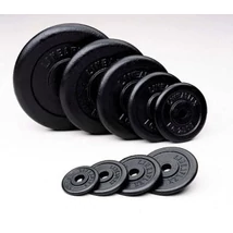 Чугунени дискове за тежести 2x2,5 кг S-SPORT