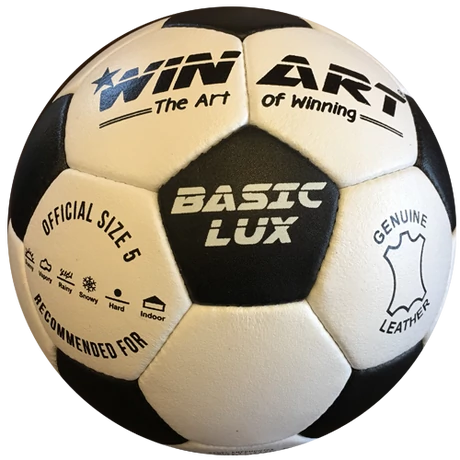 Кожена футболна топка, размер 5 WINART BASIC LUX – S-Sport