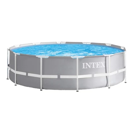 Комплект басейн с филтърна помпа, с метална рамка 366x76 см INTEX PRISM FRAME POOL 26712