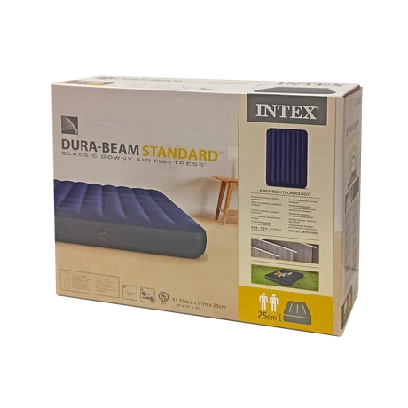 Двойно надуваемо легло 191x137x25 см INTEX DURA BEAM