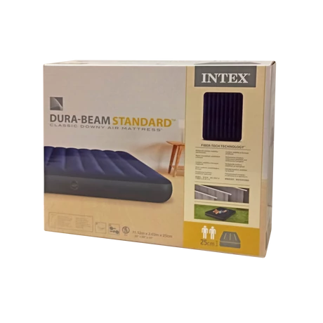 Двоен надуваем матрак 203x152x25 см INTEX QUEEN DURA BEAM