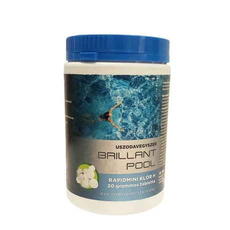 Rapidmini хлорни таблетки 20 g 1 kg BRILLANT POOL