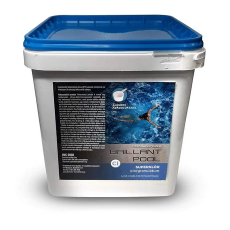 Суперклор хлорен гранулат, 5 кг BRILLANT POOL