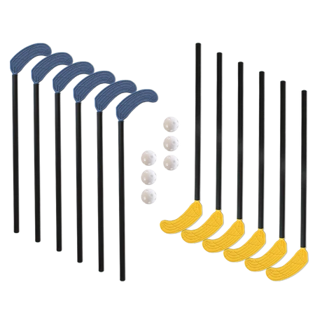 Флорбол комплект, 18 части, 65/75 KIDS - ACITO