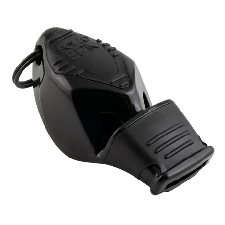 Черна съдийска свирка FOX40 EPIK CMG OFFICIAL BLACK