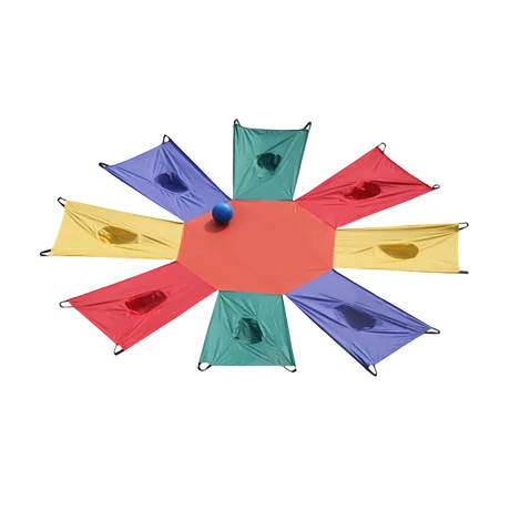 Кооперативен парашут с диаметър 3,5 м, 16 дръжки S-SPORT