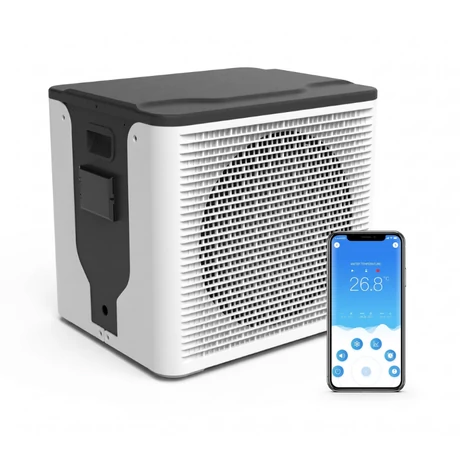 Компактна термопомпа за надземни басейни, до 12 m³ - PHNIX Super Mini
