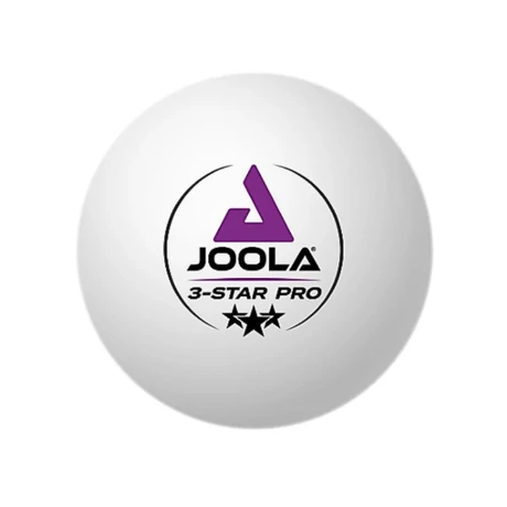 Комплект топчета за пинг-понг, 24 бр. бели – JOOLA 3-STAR PRO 40+