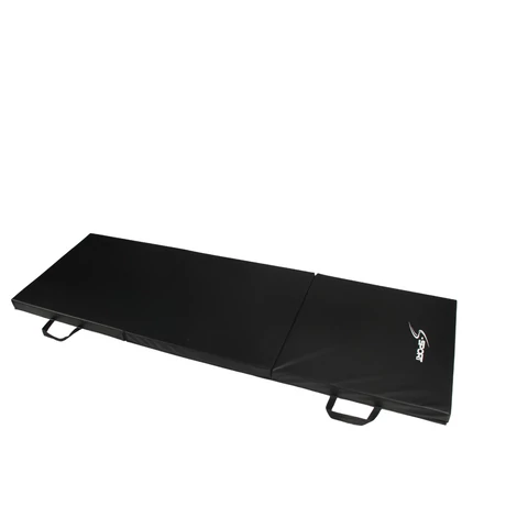 S-SPORT Гимнастически мат, сгъваем, 180×60×5,5 см PRO BLACK