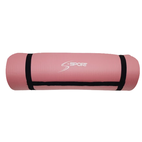 S-SPORT постелка за йога / фитнес постелка, изключително дебела, мавова