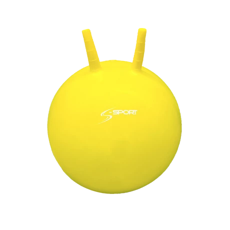 Скачаща топка, 45 см, жълта - S-SPORT