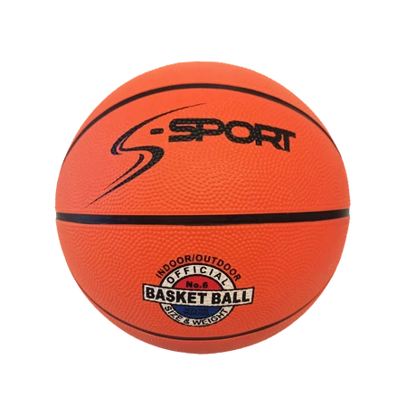 Гумена баскетболна топка, размер 6, S-SPORT TRADITION