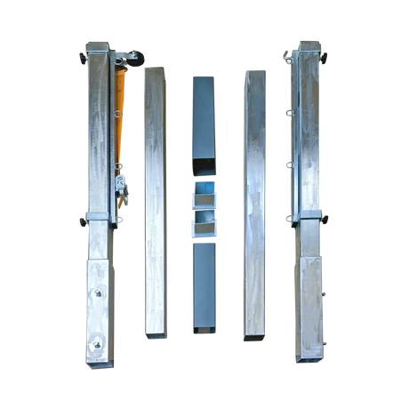 Комбинирана стойка за волейбол и тенис - за открито S-SPORT ECONOMY