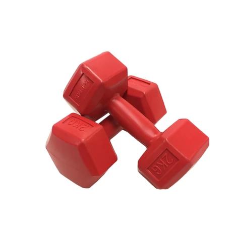 PVC ръчни гири, шестоъгълни 2x2 кг SPARTAN