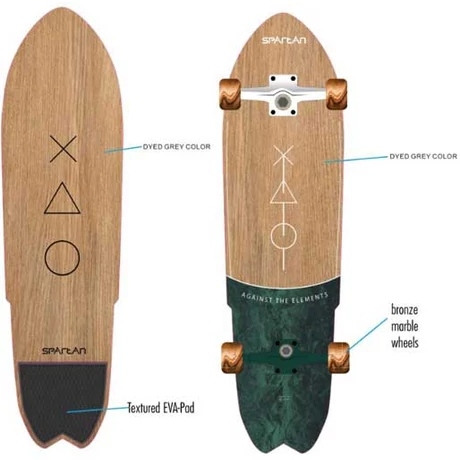 Круизър дъска SPARTAN CRUISER BOARD Скейтборд