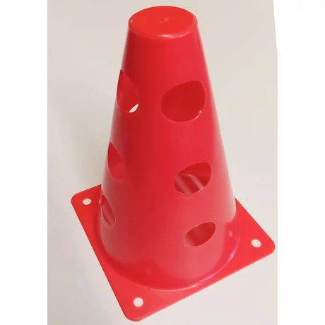 Боя със затворен връх, с 4×3 отвора, 23 см, червена VINEX